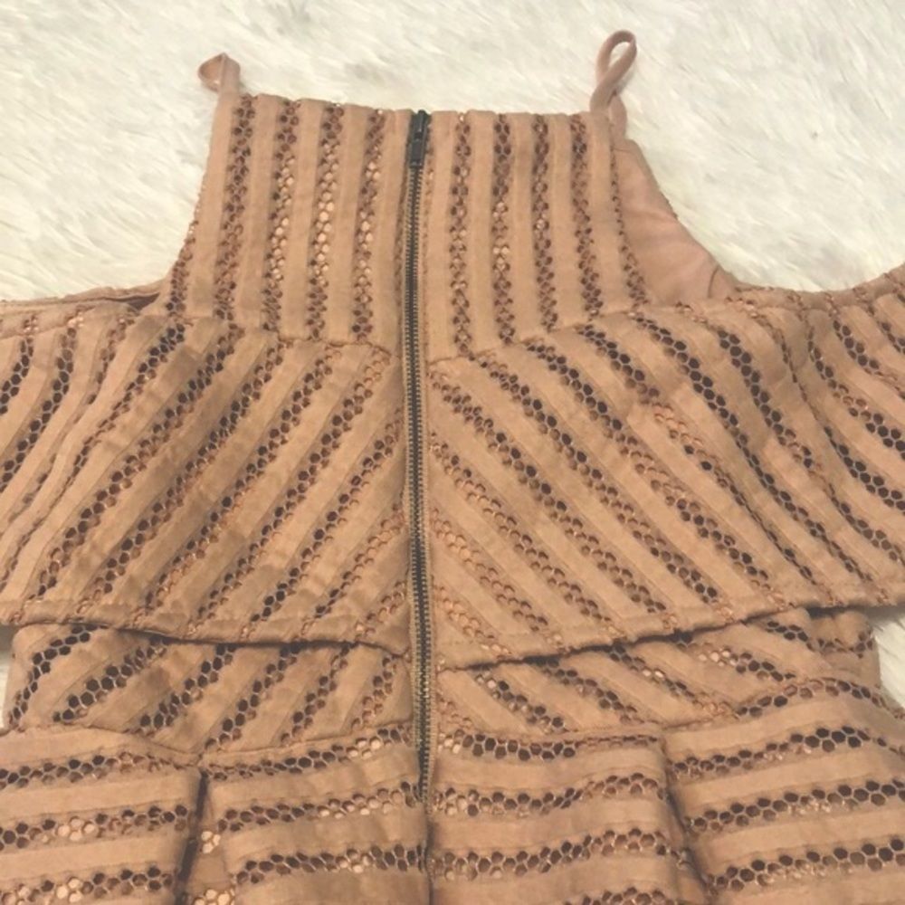 Bardot Mini Mess Cold Shoulder Dress - Picture 6 of 9